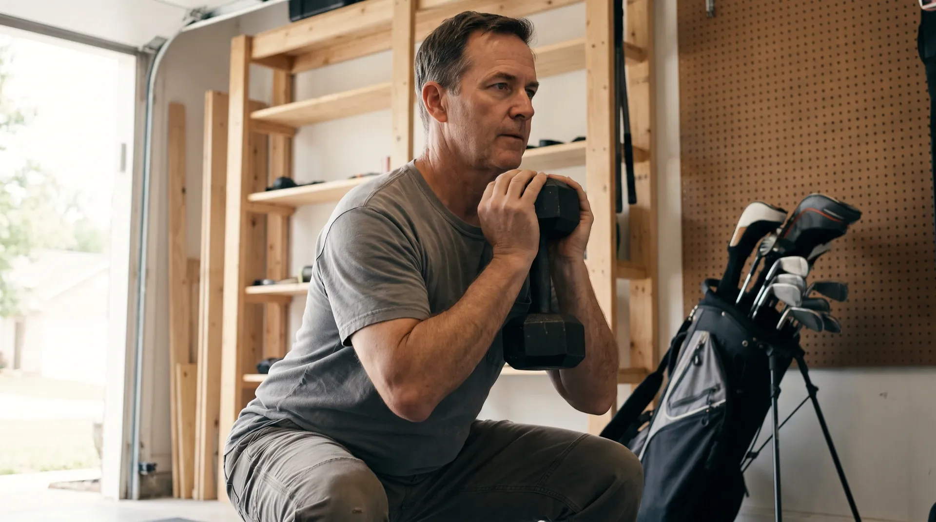 Golf strength exercises: a 2-day plan you can keep