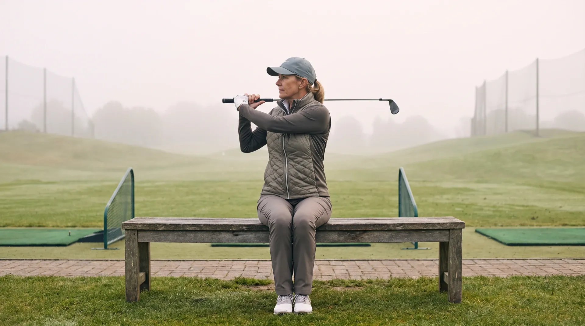 One floor drill for three swing faults: thoracic rotation